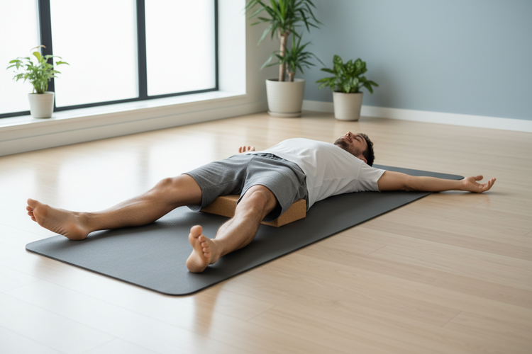 Yoga Blocks and Mats for Pelvic Floor Release