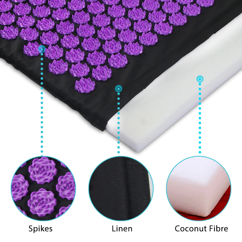 ACUPRESSURE MAT FOR TENSION | BLOOD FLOW & WELLNESS