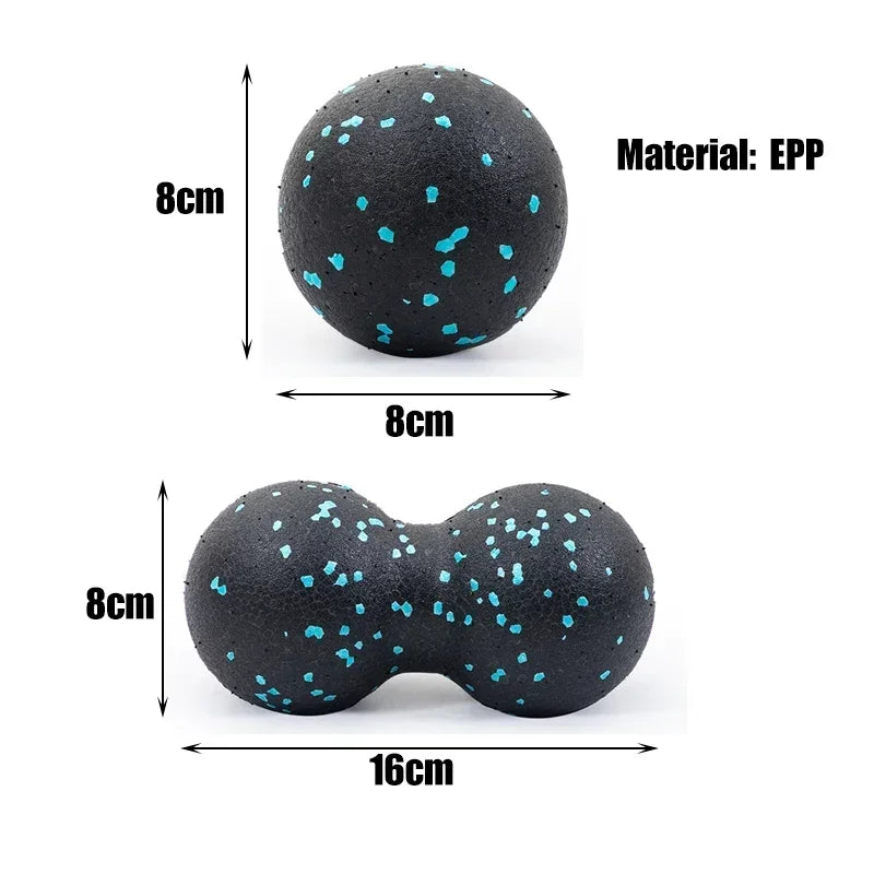 EPP 8CM SILICONE PEANUT MASSAGE BALL | MALE PELVIC FLOOR THERAPY