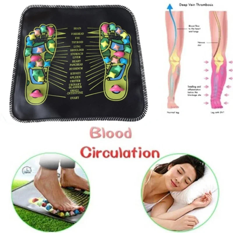 ACUPUNCTURE FOOT MASSAGE MAT | BLOOD FLOW & MUSCLE RELAXATION