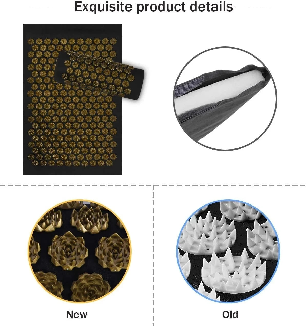ACUPRESSURE MAT FOR TENSION | BLOOD FLOW & WELLNESS