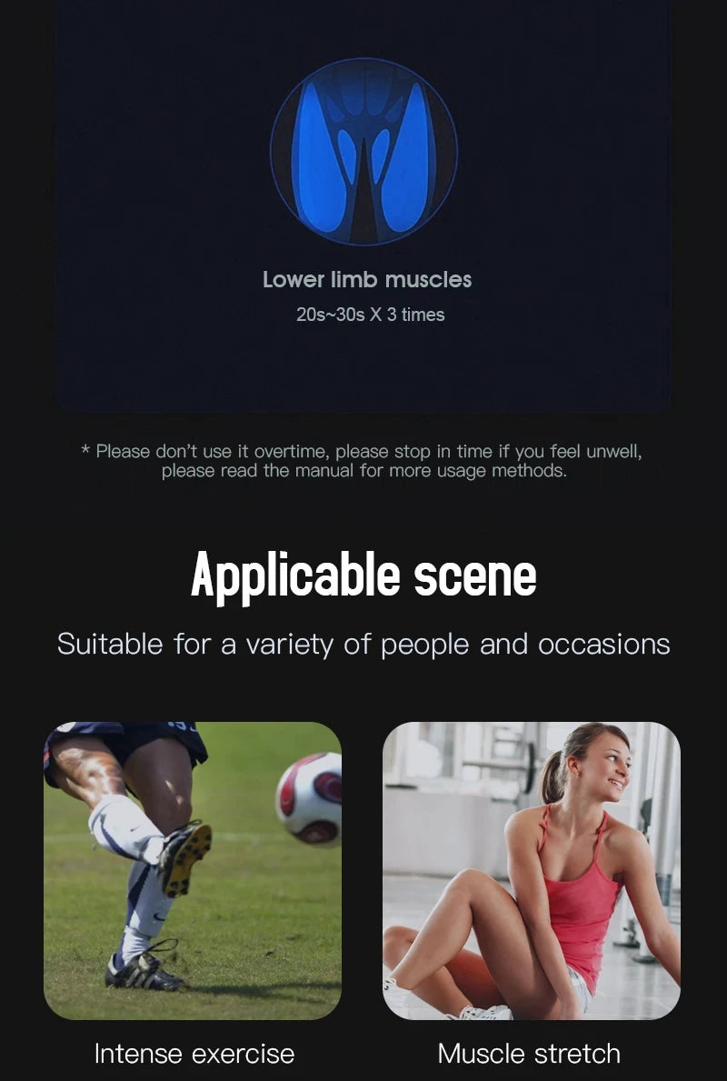 ELECTRIC FASCIA MASSAGE | MUSCLE RELAXATION & BODY CONTOURING VIBRATING TOOL