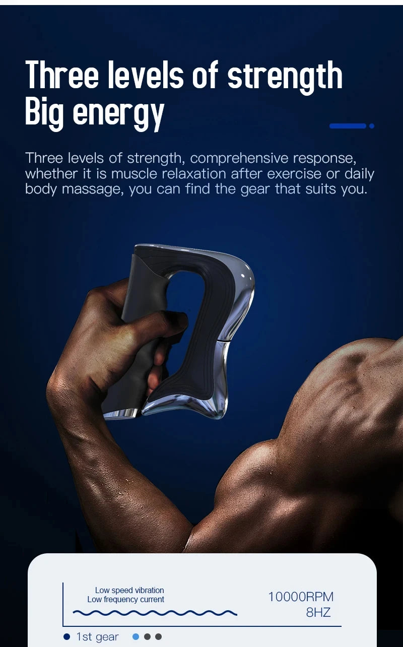 ELECTRIC FASCIA MASSAGE | MUSCLE RELAXATION & BODY CONTOURING VIBRATING TOOL