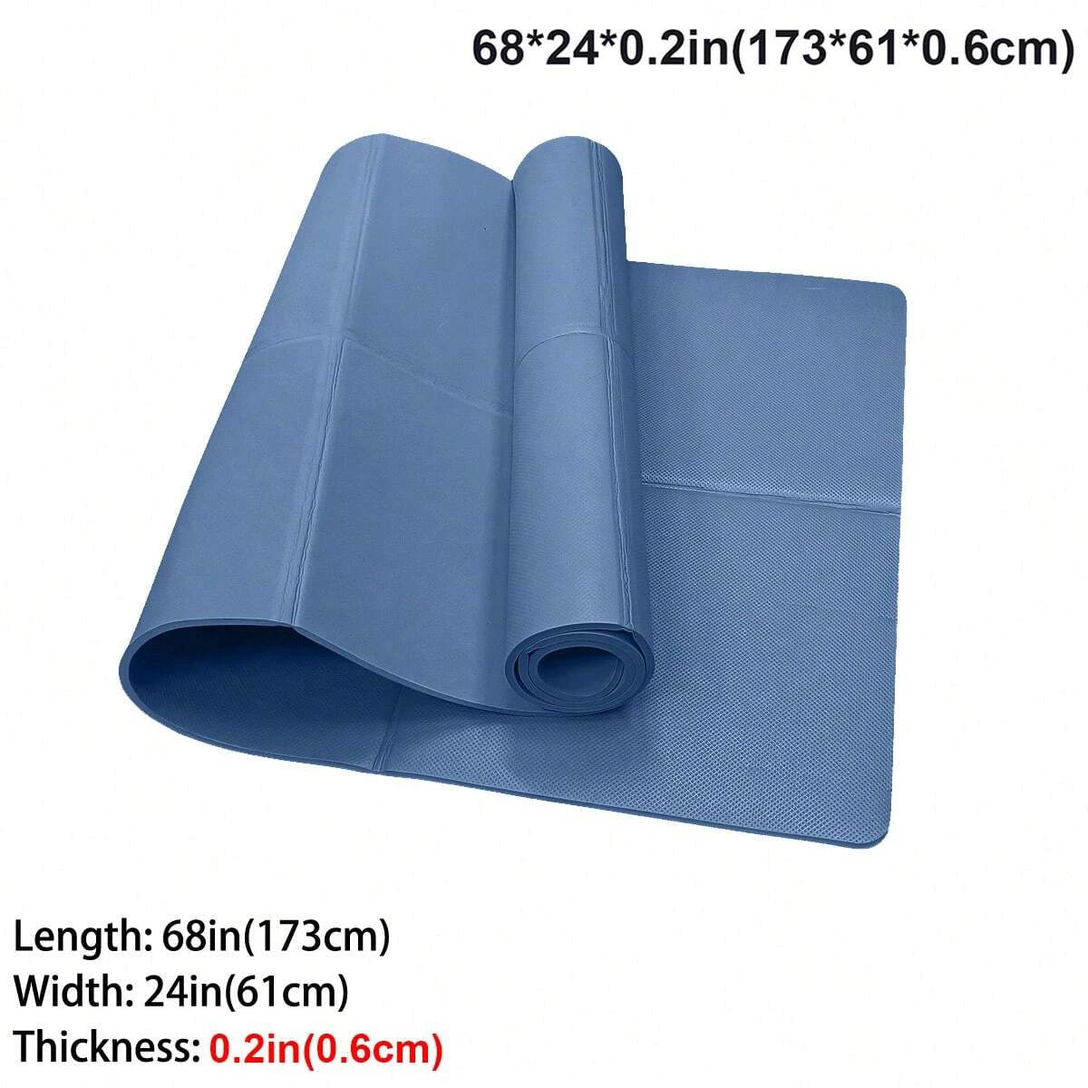NON-SLIP PELVIC FLOOR YOGA MAT| 3MM/4MM/6MM THICKNESSES