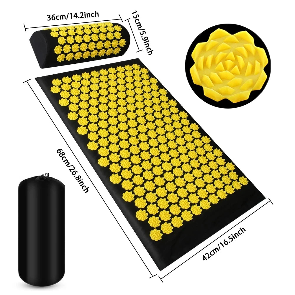 ACUPRESSURE MAT FOR TENSION | BLOOD FLOW & WELLNESS