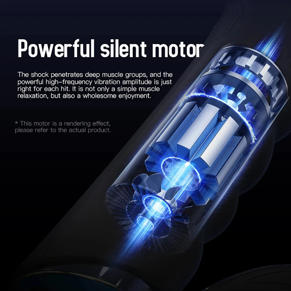 ELECTRIC FASCIA MASSAGE | MUSCLE RELAXATION & BODY CONTOURING VIBRATING TOOL