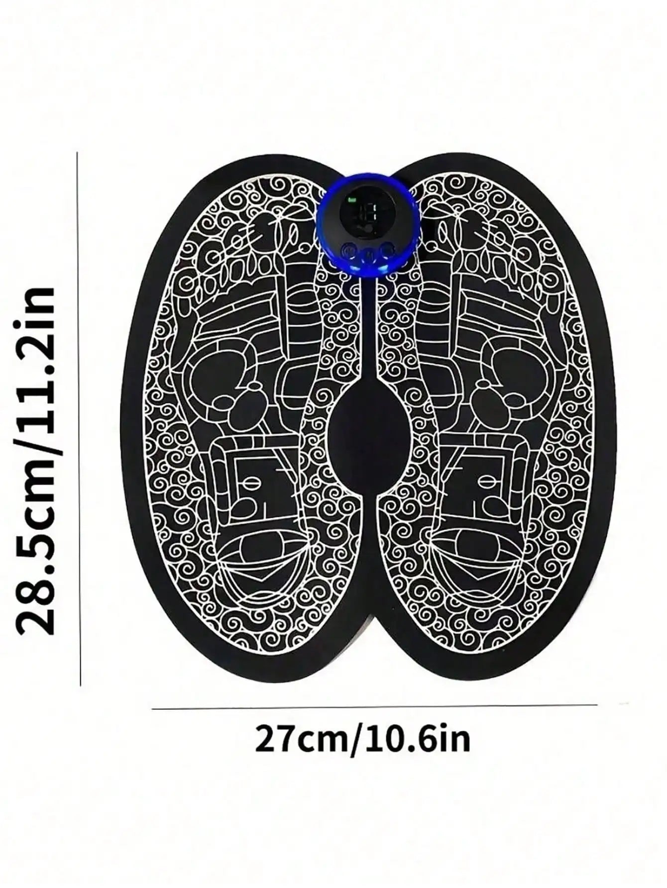 RECHARGEABLE FOOT MASSAGER FOR CIRCULATION & RELAXATION
