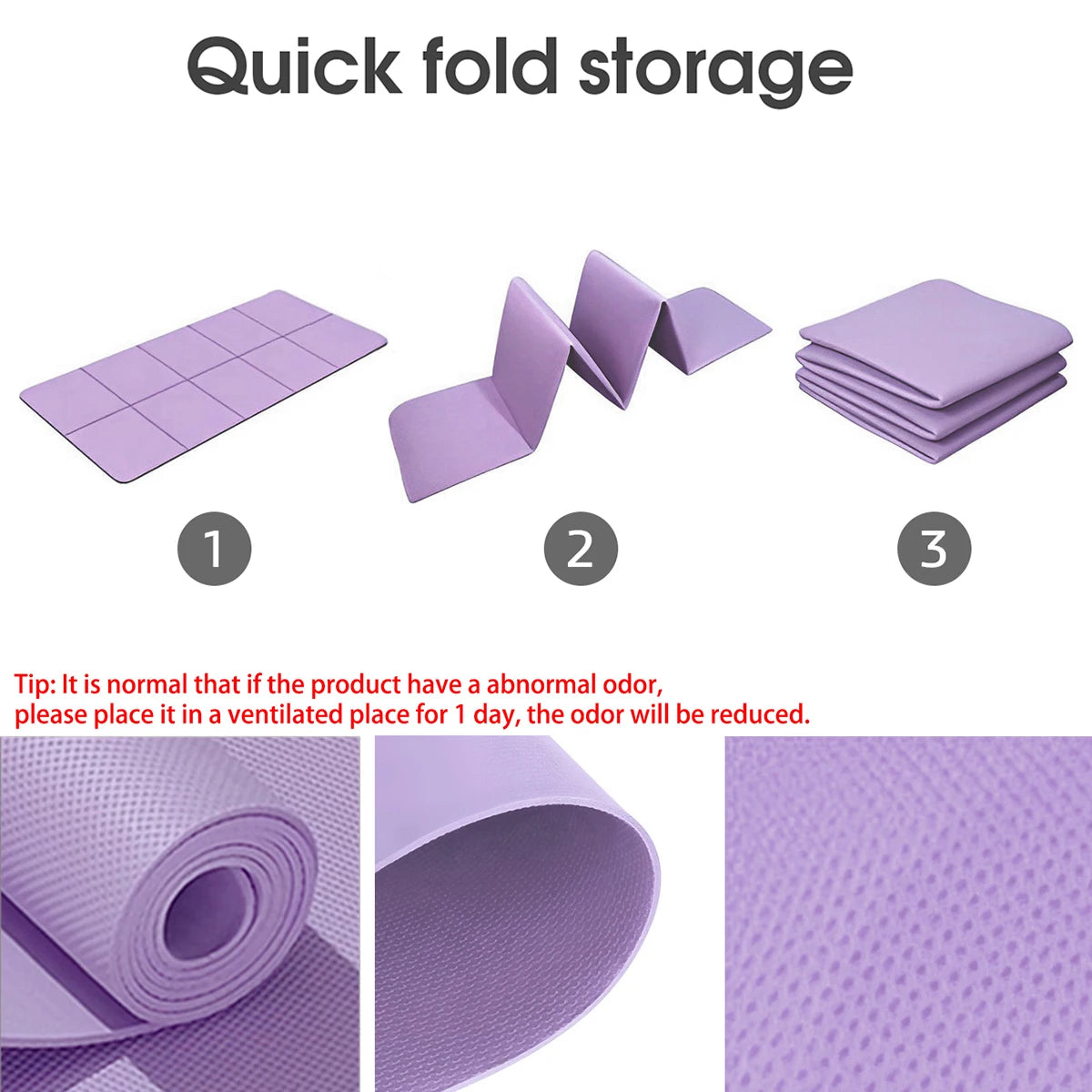 NON-SLIP PELVIC FLOOR YOGA MAT| 3MM/4MM/6MM THICKNESSES