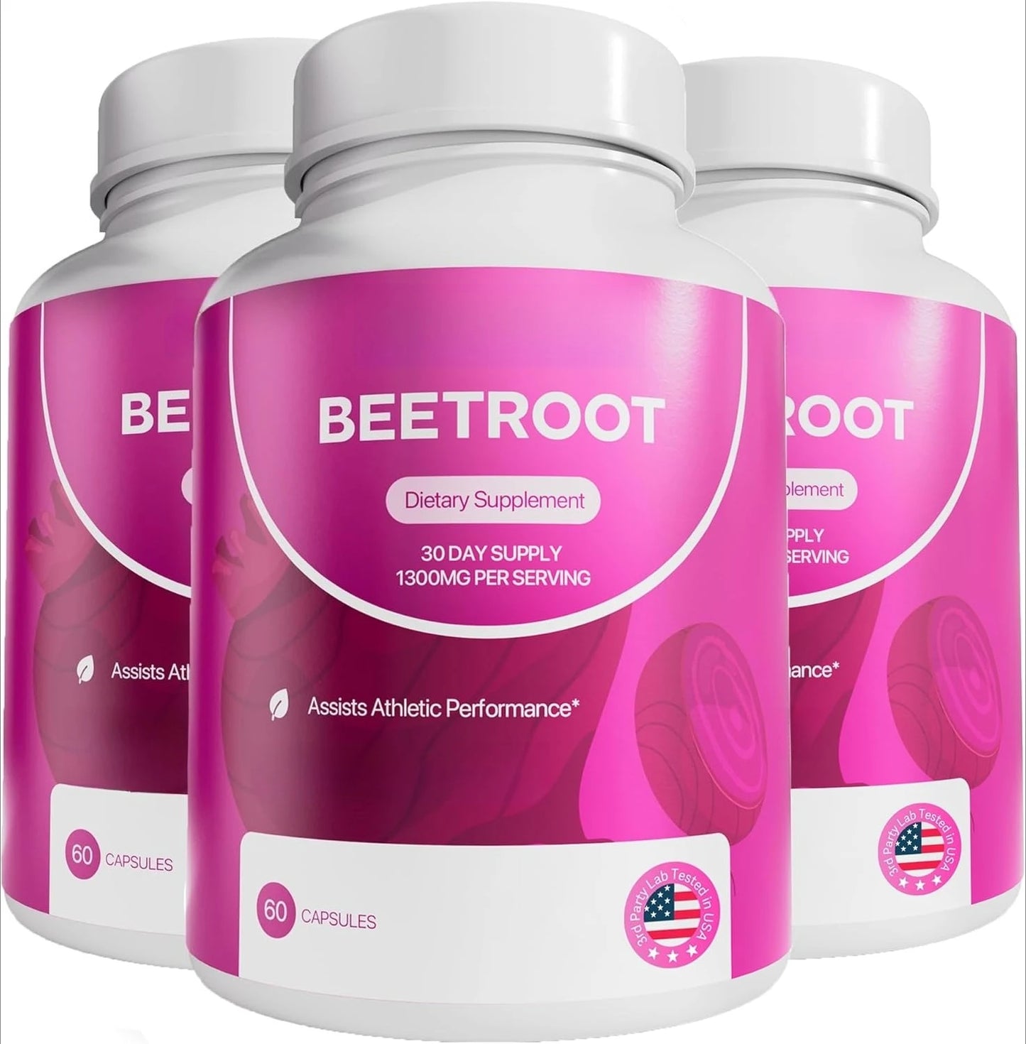 ORGANIC BEET ROOT CAPSULES | NITRIC OXIDE & CIRCULATION SUPPORT